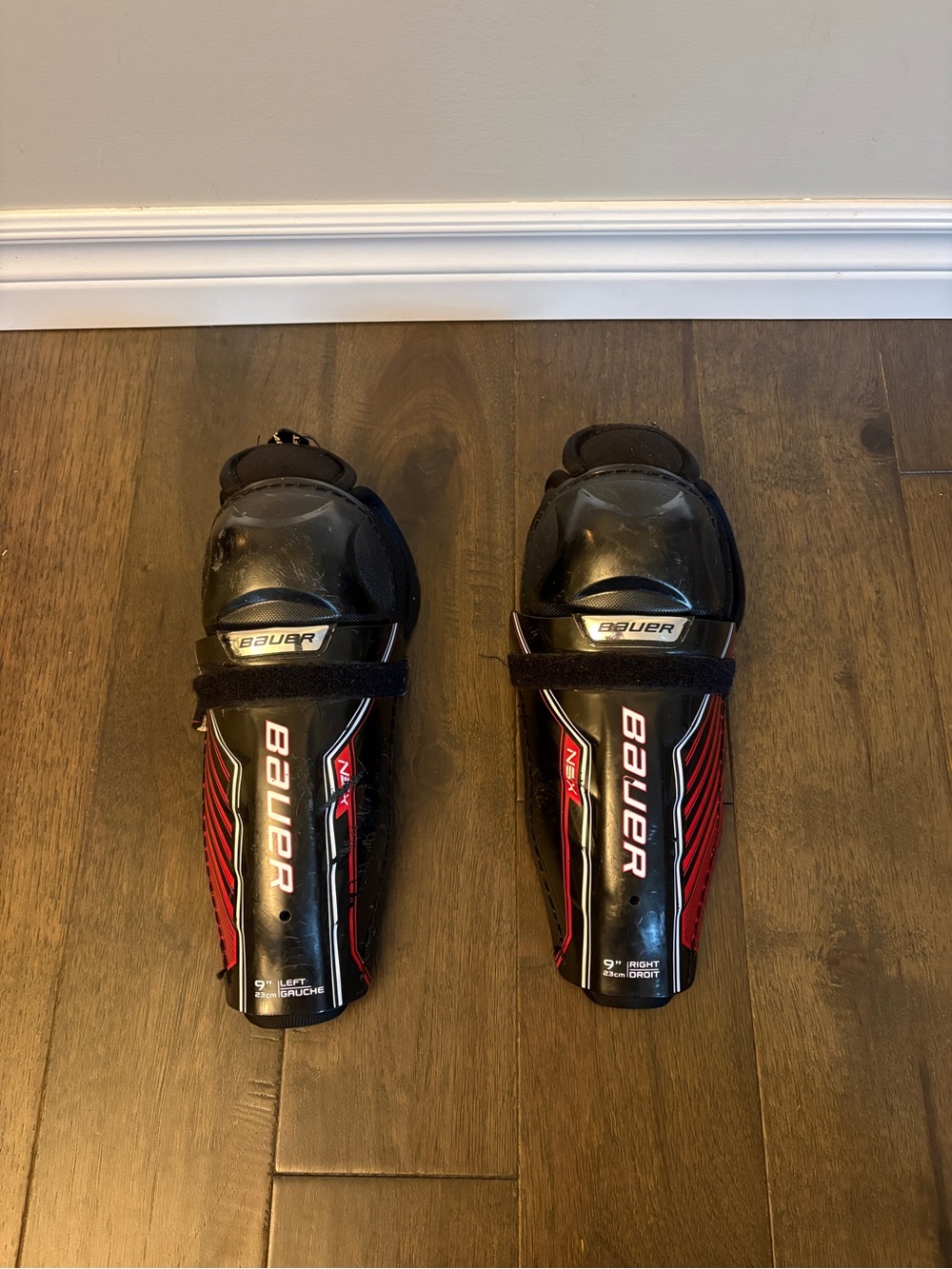 Bauer NSX shin guards
